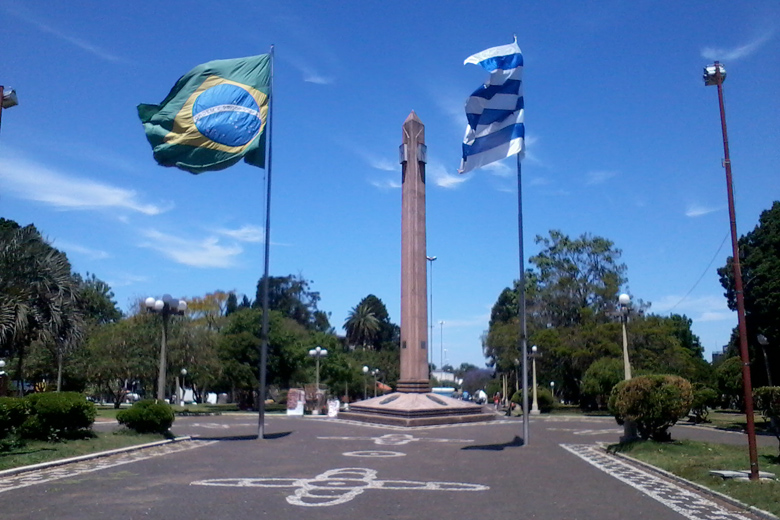 Frontera y Límite Rivera-Brasil